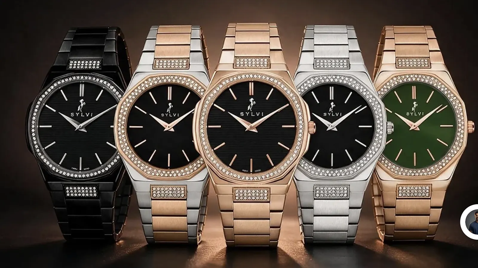 Sylvi Watches runs YourLio AI across Website Agent, WhatsApp AI, Instagram AI, Messenger AI, Watches, men's and women's fashion timepieces
